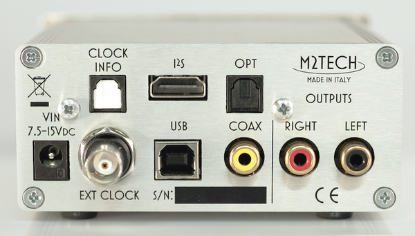 USA sales only. EVO DAC 2 Plus with clock input, I2s output and